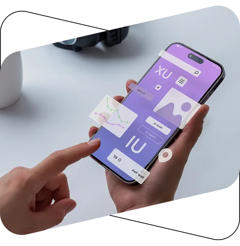 Single page application and UI/UX development