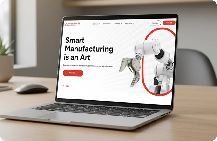 Doyensys Magento website design converted to HTML