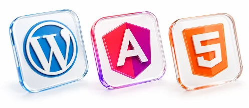Web technology icons